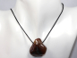 Preview: fire agate with cord or silver 925
