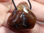Preview: fire agate with cord or silver 925