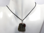 Preview: dragon blood jasper with cord or silver 925