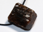 Preview: brown tourmaline (Dravite) with cord or silver 925