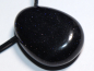 Preview: blue sandstone with cord or silver 925