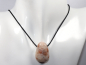 Preview: sunstone with cord or silver 925
