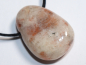 Preview: sunstone with cord or silver 925