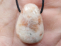 Preview: sunstone with cord or silver 925