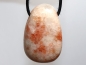 Preview: sunstone with cord or silver 925
