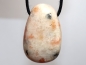 Preview: sunstone with cord or silver 925