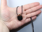 Preview: sardonyx with cord or silver 925