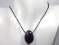 Preview: amethyst with cord or silver 925