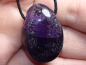 Preview: amethyst with cord or silver 925