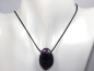 Preview: amethyst with cord or silver 925