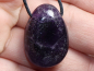 Preview: amethyst with cord or silver 925