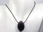 Preview: amethyst with cord or silver 925