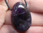 Preview: amethyst with cord or silver 925