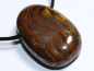 Preview: tiger iron with cord or silver 925