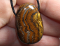Preview: tiger iron with cord or silver 925