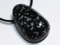 Preview: snowflake obsidian with cord or silver 925