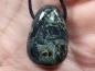 Preview: kambaba rhyolite with cord or silver 925