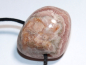 Preview: rhodochrosite with cord or silver 925