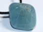 Preview: aquamarine with cord or silver 925