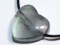 Preview: fluorite with cord or silver 925