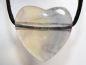 Preview: fluorite with cord or silver 925