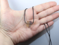 Preview: fluorite with cord or silver 925