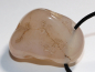 Preview: rosa Chalcedon mit Band oder Silber 925