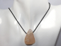 Preview: rosa Chalcedon mit Band oder Silber 925