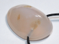 Preview: pink chalcedony with cord or silver 925