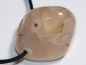 Preview: rosa Chalcedon mit Band oder Silber 925