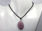 Preview: fire agate with cord or silver 925