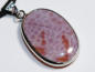 Preview: fire agate with cord or silver 925