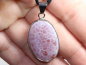 Preview: fire agate with cord or silver 925