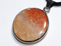 Preview: fire agate with cord or silver 925