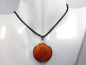 Preview: fire agate with cord or silver 925
