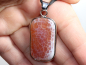 Preview: fire agate with cord or silver 925
