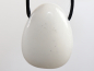 Preview: snow quartz with cord or silver 925