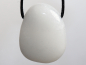 Preview: snow quartz with cord or silver 925