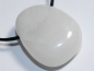 Preview: snow quartz with cord or silver 925
