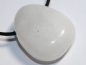 Preview: snow quartz with cord or silver 925