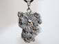 Preview: chalcedony with cord or silver 925