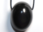 Preview: rainbow obsidian with cord or silver 925