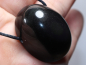 Preview: rainbow obsidian with cord or silver 925