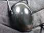 Preview: rainbow obsidian with cord or silver 925