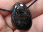 Preview: anthophyllite with cord or silver 925