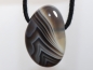 Preview: Botswana agate with cord or silver 925