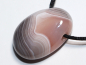Preview: Botswana agate with cord or silver 925