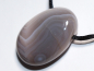Preview: Botswana agate with cord or silver 925