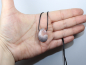 Preview: Botswana agate with cord or silver 925
