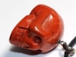 Preview: red jasper with cord or silver 925
